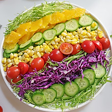 #我为奥运出食力#⭐五彩蔬菜沙拉⭐