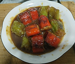 辣椒酿肉的做法