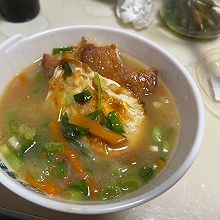 冬季养胃：白菜煎蛋汤