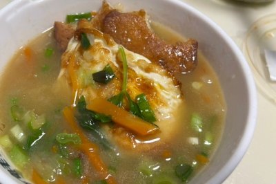 冬季养胃：白菜煎蛋汤