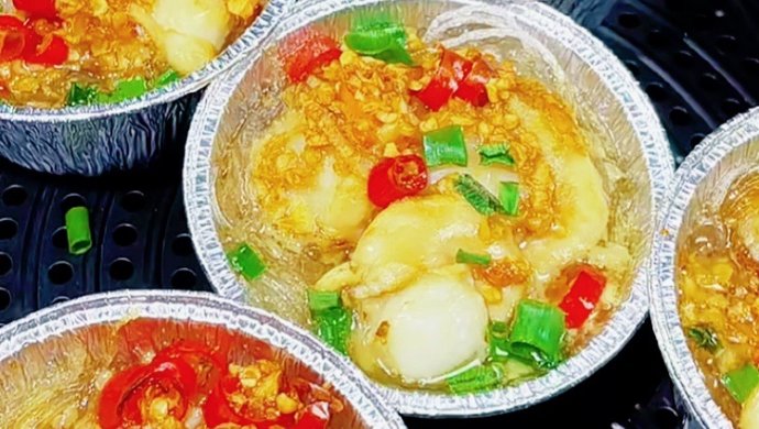 蒜蓉粉丝蒸扇贝