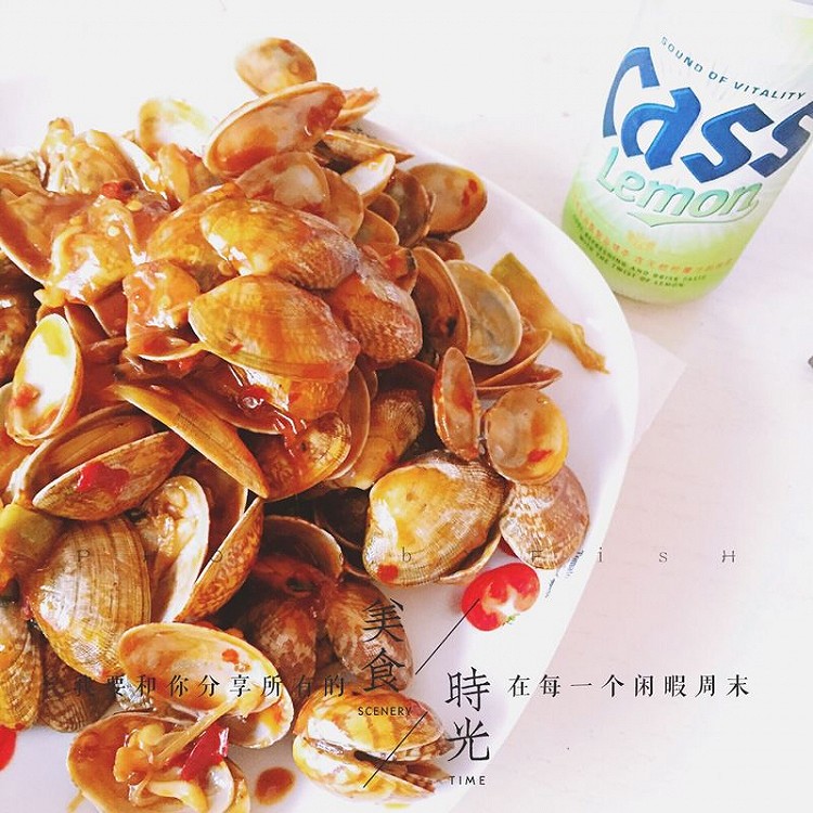 酱爆花蛤的做法