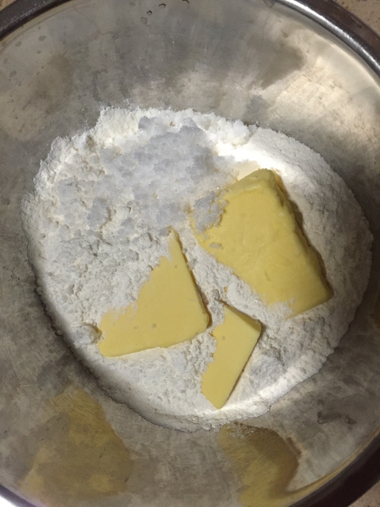 苹果派（派陷做法适用于芋泥、菠萝等水果）的做法图解1