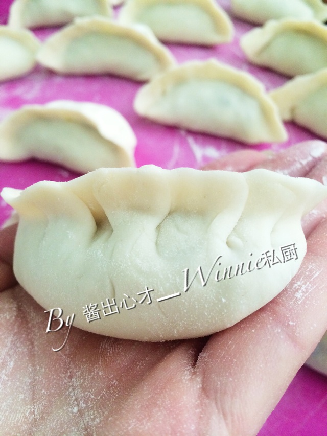 【私房香菇糯米煎饺】#船歌鱼水饺#的做法图解17