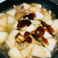 肉片烧冬瓜的做法图解6
