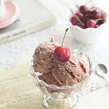 无蛋无奶油低卡冰淇淋：玫瑰樱桃冰淇淋