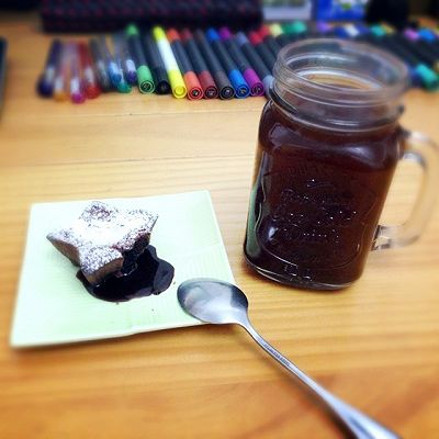 熔岩巧克力蛋糕