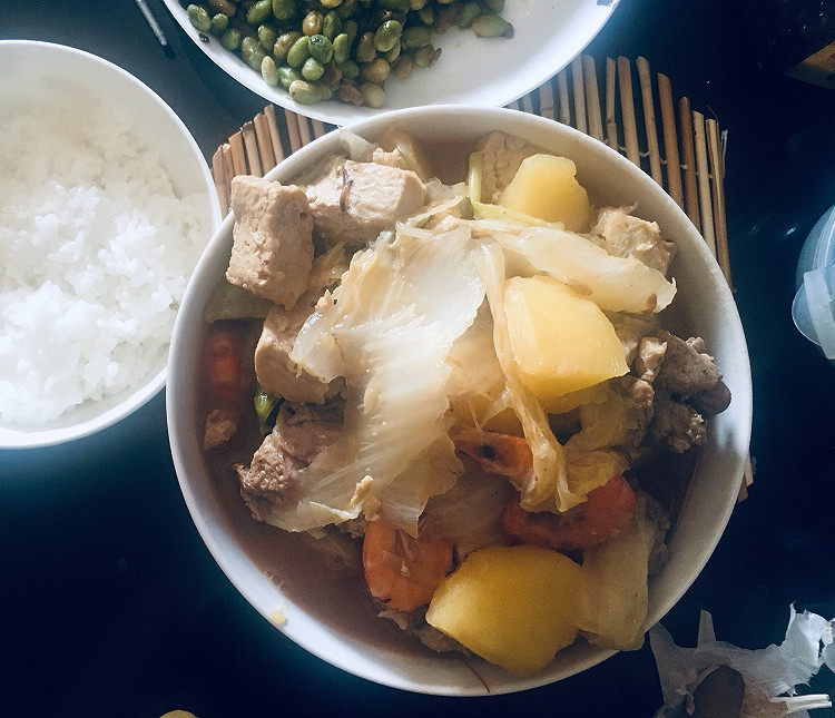 白菜冻豆腐汤的做法