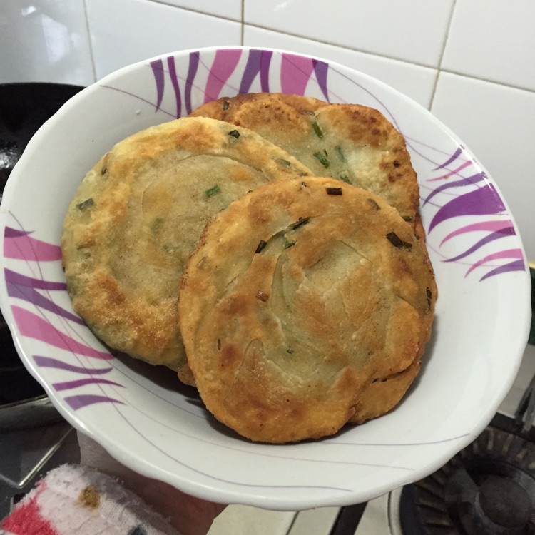 葱油饼的做法图解5