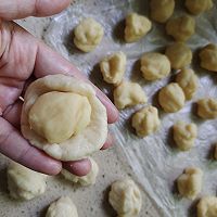 蛋黄酥的做法图解4