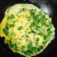 香菜鸡蛋卷的做法图解4
