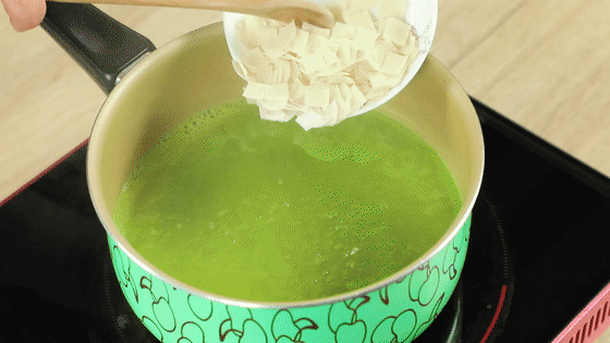翡翠面片汤的做法图解9