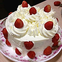 草莓奶油蛋糕(附戚风蛋糕配方)的做法图解22