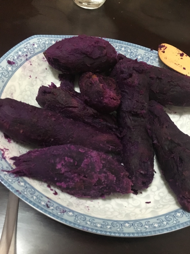 芝麻紫薯饼的做法图解5