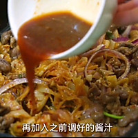 辣白菜炒牛肉，酸辣开胃，超级下饭的做法图解8