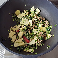 笋丝雪里蕻炒肉丝的做法图解6