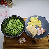 #巨下饭的家常菜#东北土豆炖豆角的做法图解1