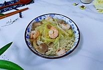 虾仁菇菇白菜汤的做法