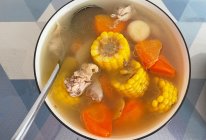 广东靓汤——滋润养颜玉米胡萝卜马蹄鸡汤的做法