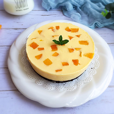 免烤箱芒果蛋糕