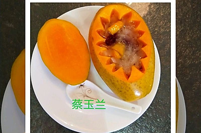 银耳红枣炖木瓜