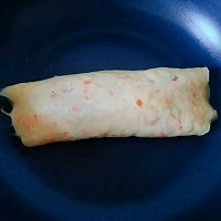 12M+奶酪肉松厚蛋烧：宝宝辅食营养食谱菜谱的做法图解11