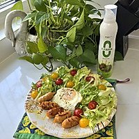 #纳福汇轻松喷出美味#0卡茶油香煎肠时蔬沙拉的做法图解9
