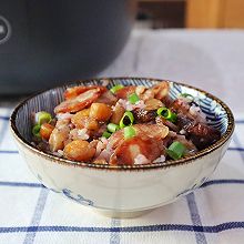 腊肠八宝饭