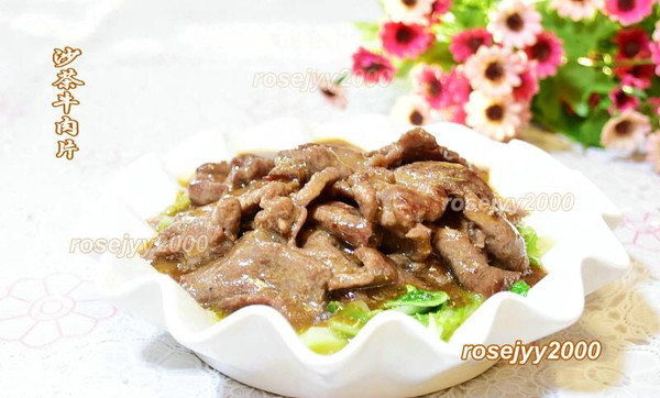 沙茶牛肉片