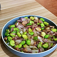洋葱蚕豆炒肉的做法图解9