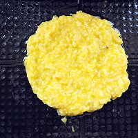 南瓜米饭煎蛋饼的做法图解5