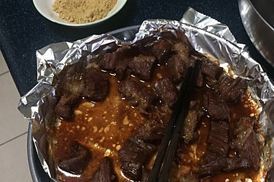 烤蚝油牛肉