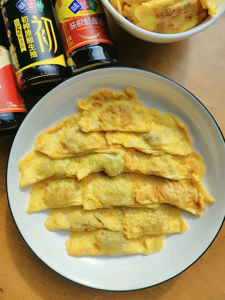 黄金蛋饺的做法