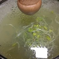 豆芽汤的做法图解5