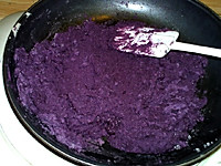 紫薯豆沙馅#安佳烘焙学院#的做法图解6