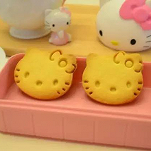  Hello Kitty 饼干#爱的味道#