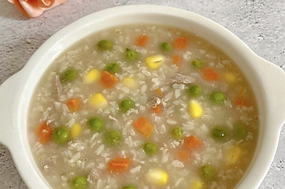 豌豆瘦肉粥