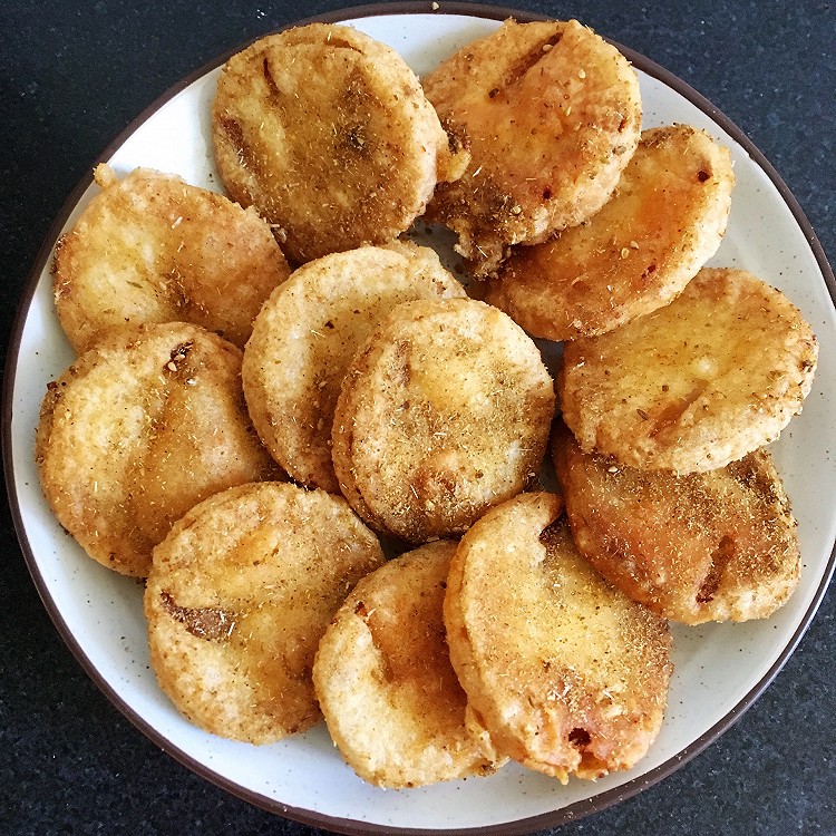 椒盐杏鲍菇的做法