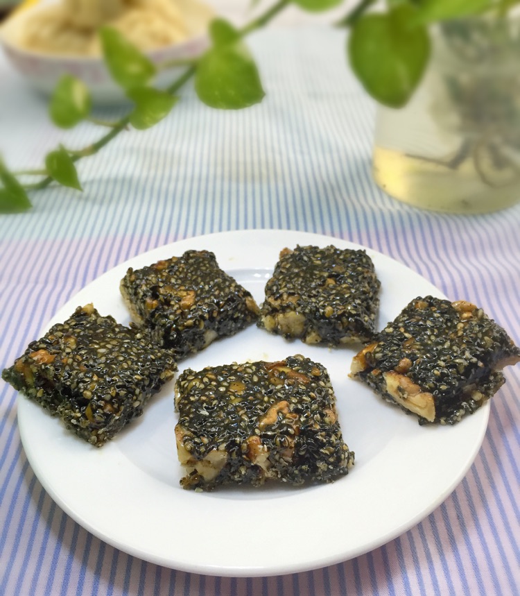 Walnut black sesame sugar