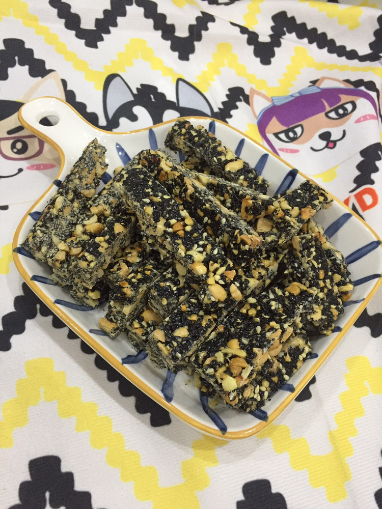 花生芝麻糖的做法
