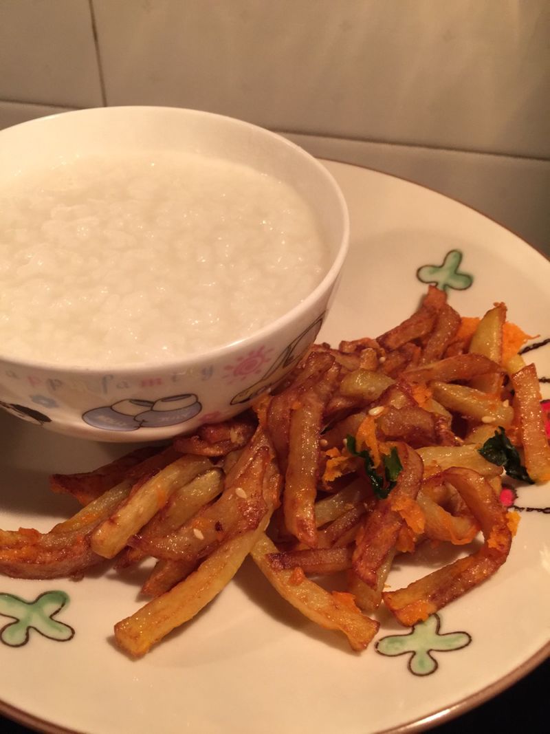3岁孩子食谱之薯条萝卜