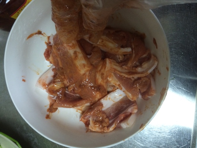 蒸酱豆腐肉的做法图解3