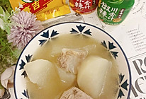 #做川菜用豪吉#广东-扇骨炖萝卜汤的做法