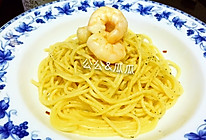 大虾橄榄油蒜香意大利面 Prawn Aglio Olio的做法