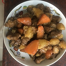 土豆烧排骨