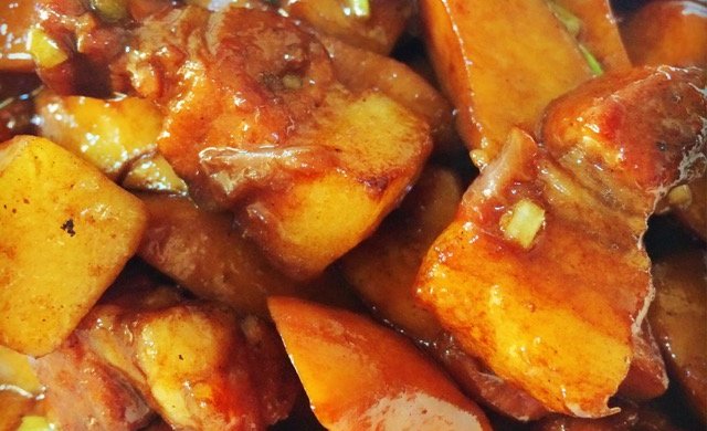 杏鲍菇烧肉