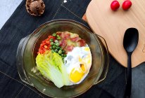 香肠土豆泥（微波炉版）的做法