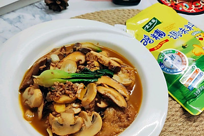 双菇油面筋