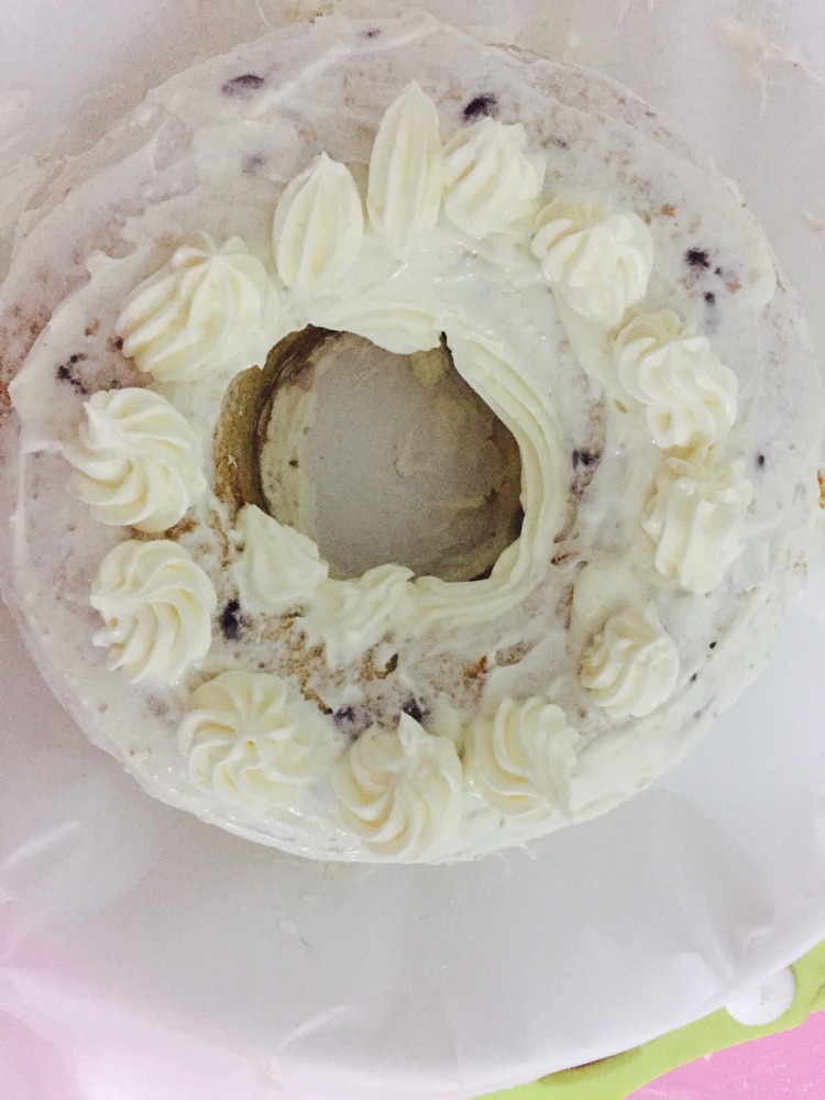 抹茶蜜豆蛋糕的做法图解3