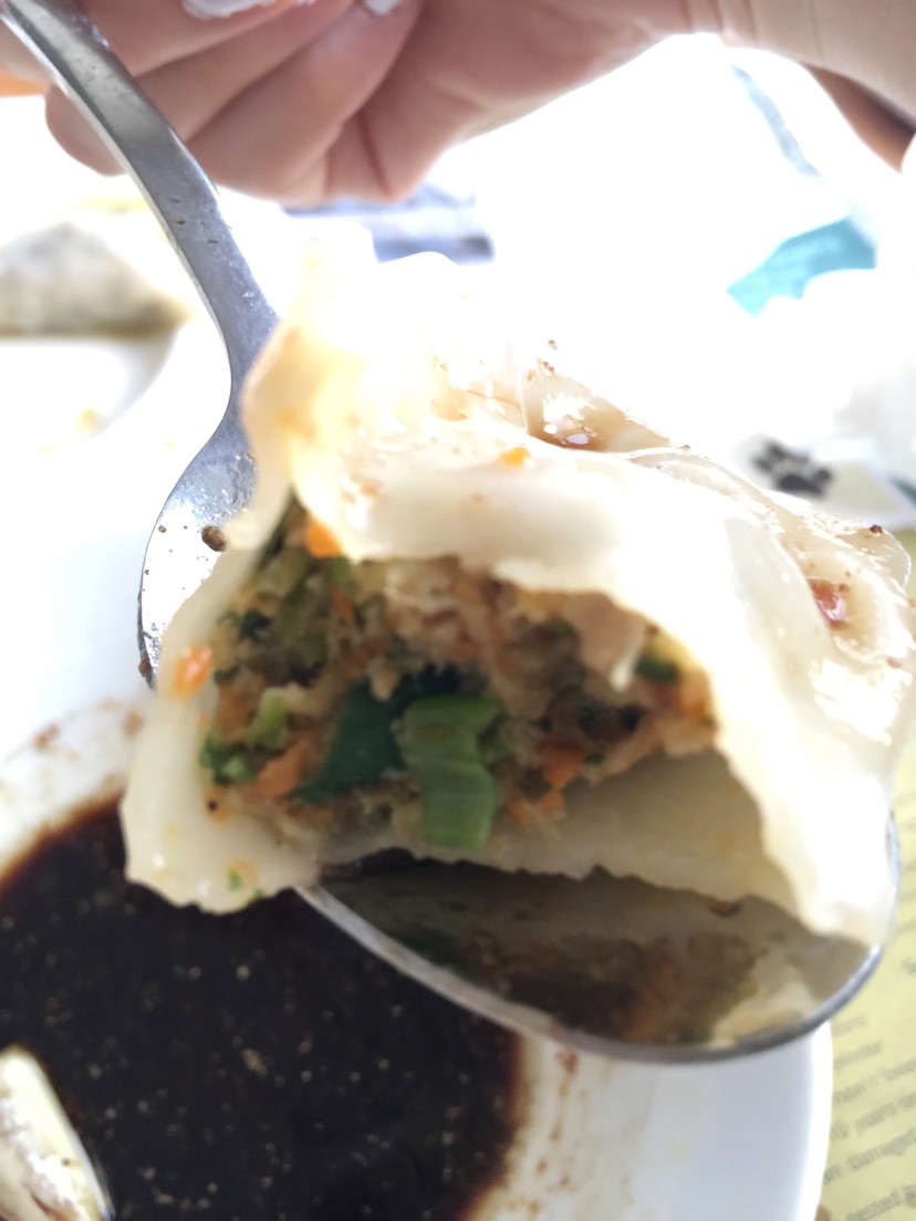 包饺子的初体验的做法图解5